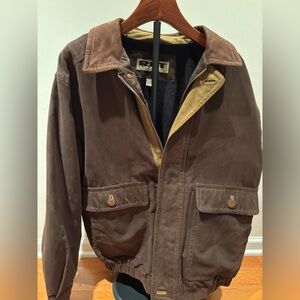 RFT by Rainforest Men's Brown Jacket M Fleece‎ Lined